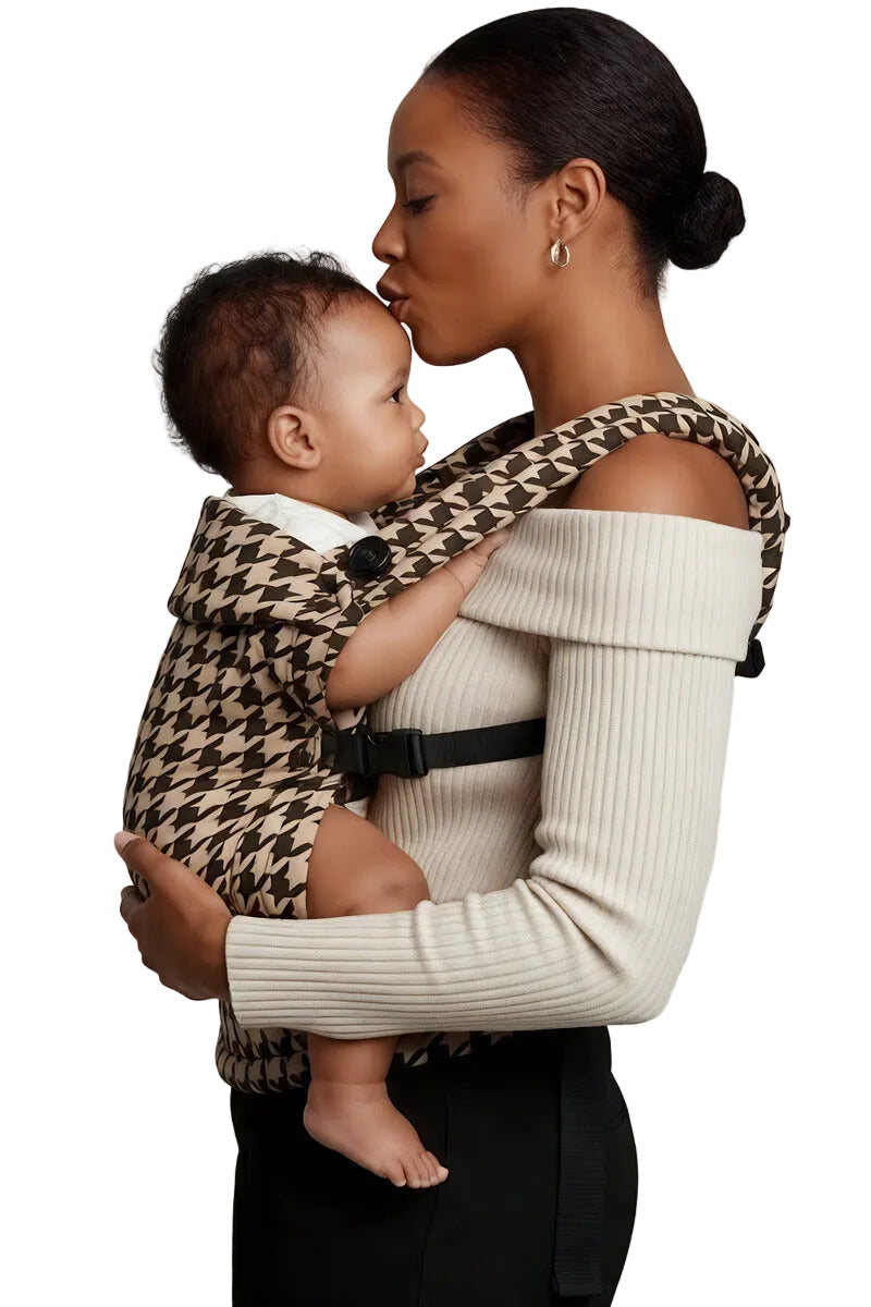 Maison Koala Porte-bébé Ergonomique - Coton - Noir et Marron