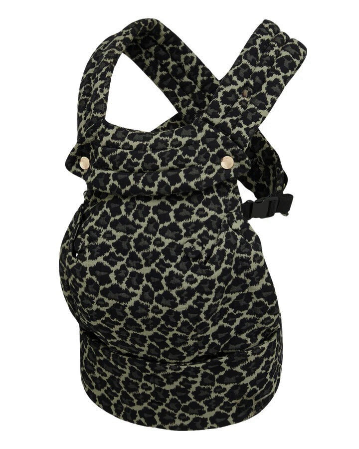 Maison Koala Porte-bébé Ergonomique - Coton - Noir Leopard